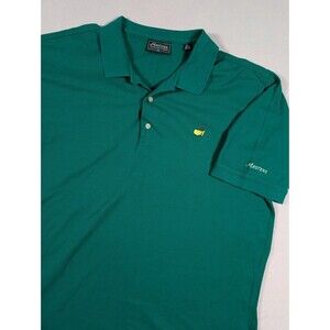 Masters Collection Golf Polo Shirt Augusta National Green Pima Cotton Size XXL
